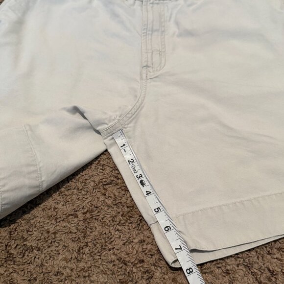 Columbia Men’s 7" Inseam Cotton Cargo Shorts - Tan Khaki - Size 34 - Picture 11 of 15